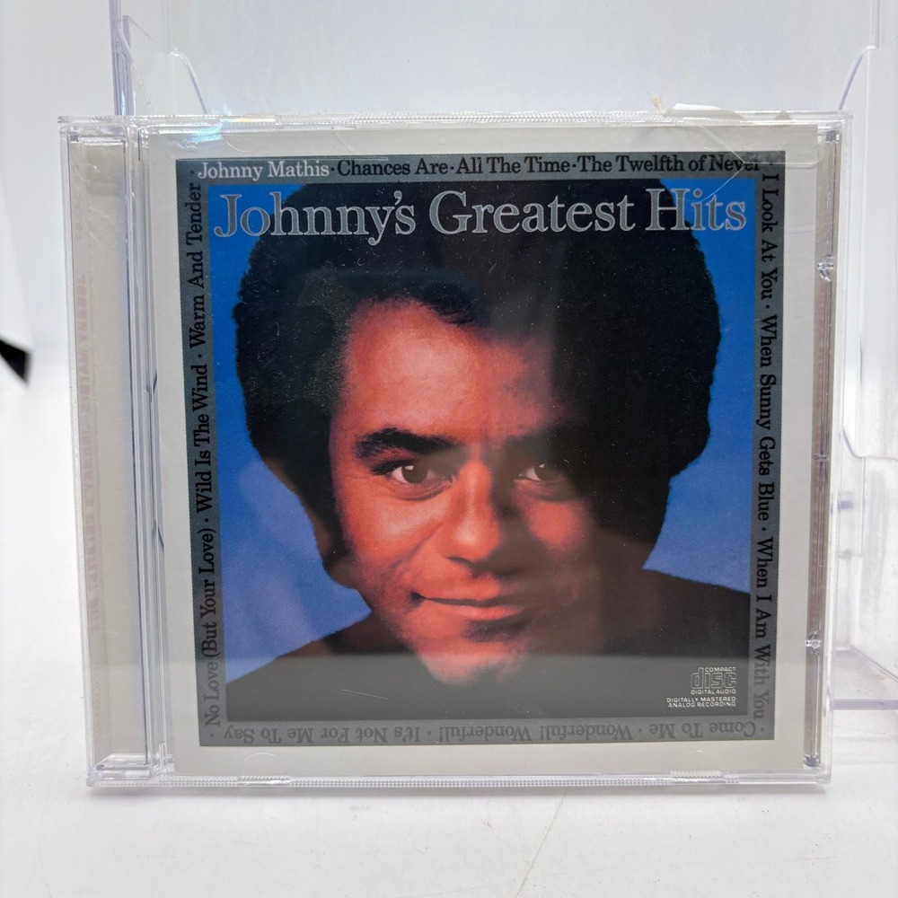 Johnny Mathis Johnnys Greatest Hits CD Columbia CK 34667 Chances Are Wonderful